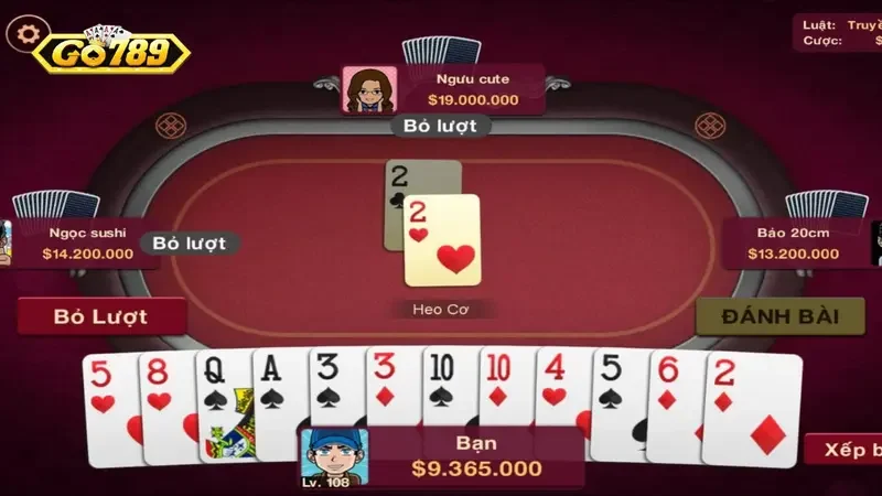 bài Tấn Go789 Luật tham gia chơi game bài Tấn Go789 hiệu quả